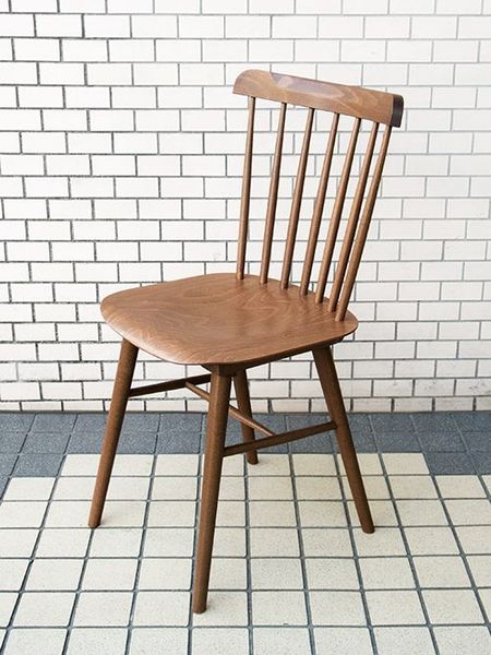  Ghế Pinnston Wood - Ghế Song Tiện Nệm 