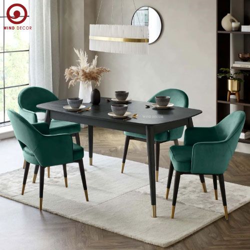  BAC-141 Bộ bàn ăn Ceramic A5 và 4 ghế Codia 