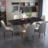  BAC-124 Bộ bàn ăn Stratos Ceramic và 4 ghế Monet 