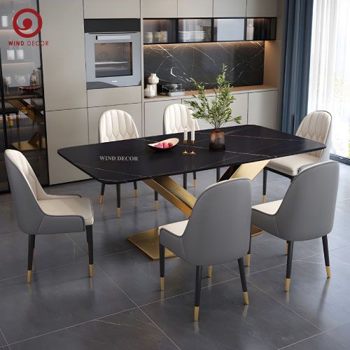  BAC-124 Bộ bàn ăn Stratos Ceramic và 4 ghế Monet 