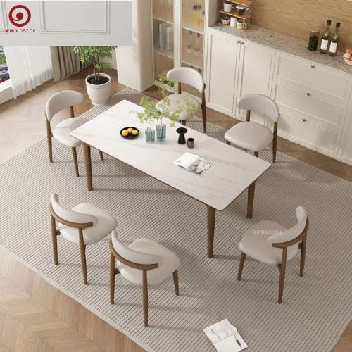  BAC-157 Bộ bàn ăn 4 Ghế Oleandro Rubber 