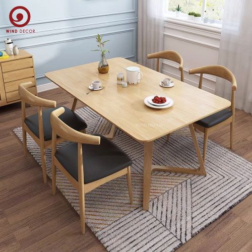  BA-05 Bộ Bàn Ăn 4 Ghế Bull 