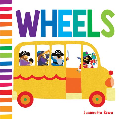 Jr Baby Board Book Wheels