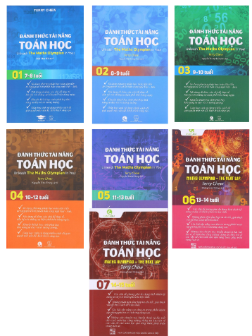 Bộ 7 Cuốn Đánh Thức Tài năng Toán học (Quyển 1 - 7)