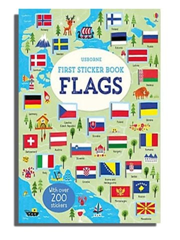 FIRST STICKER BOOK FLAGS