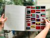 Flags of the world colouring & sticker book