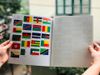 Flags of the world colouring & sticker book