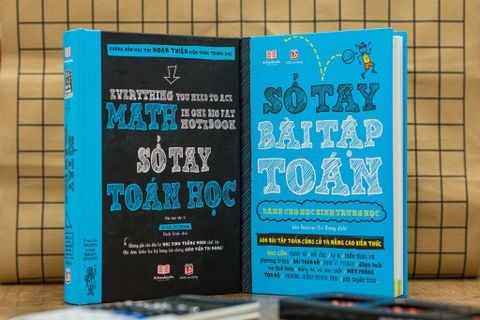 Combo: SỔ TAY TOÁN HỌC & SỔ TAY BÀI TẬP TOÁN