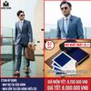 [NGÀY 10.11] Bộ Suit Nam Dolce & Taylor Xanh Vân 25006-2