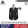 [NGÀY 3.11]  Áo Vest Nam Mon Amie Đen