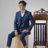 [Ngày 22.12] Bộ Suit Nam Mon Amie Xanh Navy D&T 624750 - 60% Wool 120s