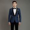 [Ngày 30.12] Bộ Tuxedo Nam Mon Amie Xanh Đen F74.011