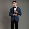 [Ngày 30.12] Bộ Tuxedo Nam Mon Amie Xanh Đen F74.011