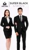 Bộ Suit Nữ Công Sở Mon Amie Màu Đen A50.002