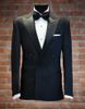 Bộ Tuxedo Hai Hàng Khuy Màu Đen G84.001