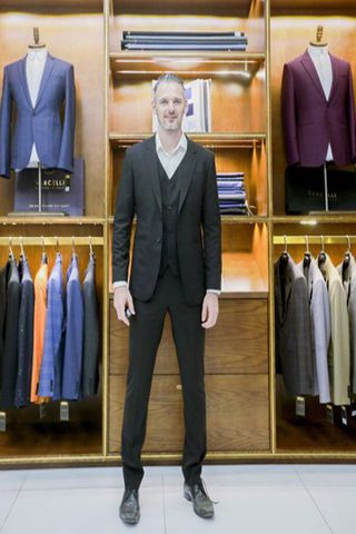 Suit bộ Nam Đen lịch lãm A50.002