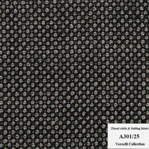A301/25 Vercelli CVM - Vải Suit 95% Wool - Nâu Trơn