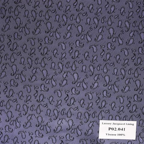 Khăn Pocket Square Hoa Văn P02.041