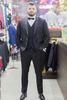 Bộ Tuxedo Cổ Sam Phối Bóng A50.001