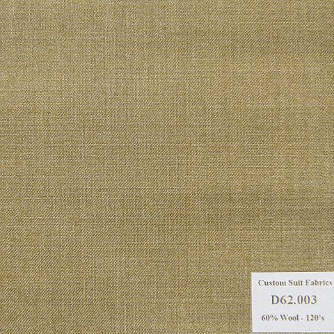 D62.003 Kevinlli V4 - Vải Suit 60% Wool - Nâu Trơn