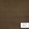 D62.017 Kevinlli V4 - Vải Suit 60% Wool - Nâu sẫm Trơn