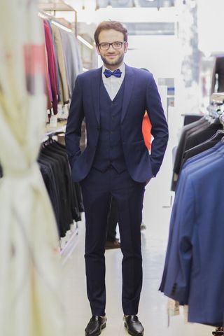 Suit Chú rể Xanh Navy C52.102