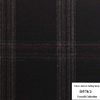 D578/3 Vercelli CXM - Vải Suit 95% Wool - Đen Caro