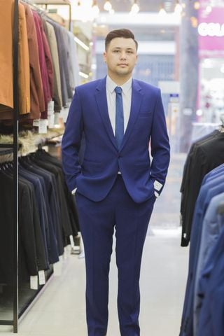 Suit Công sở trẻ trung Xanh Navy F74.003