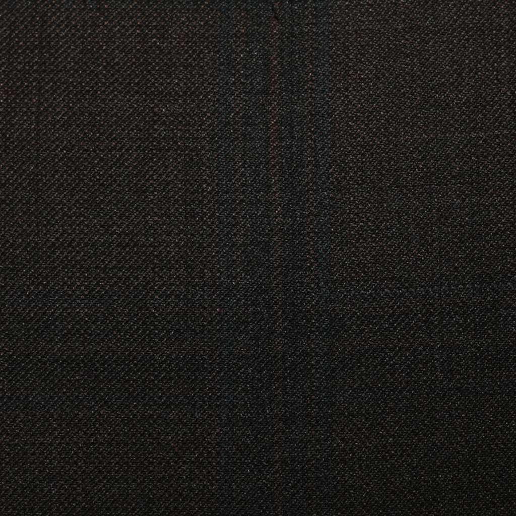 D579/3 Vercelli CX - Vải Suit 95% Wool - Đen Trơn