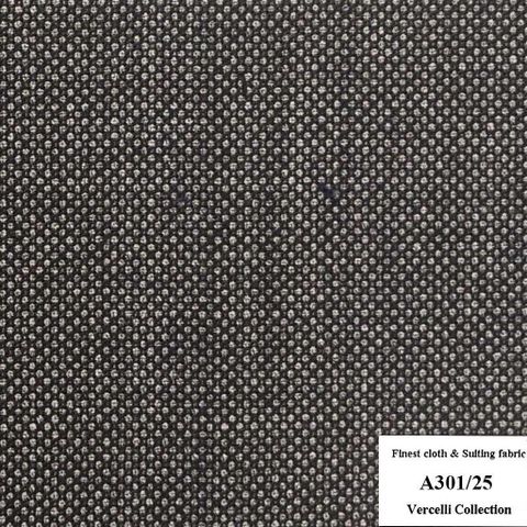 A301/25 Vercelli CXM - Vải Suit 95% Wool - Nâu Trơn