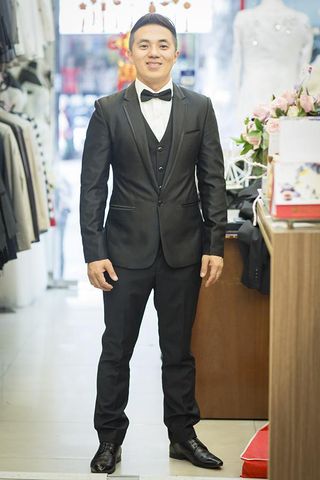 Tuxedo Vải Bóng Cho Chú Rể