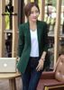 Áo Vest Khoác Blazer Nữ Phong Cách Hàn Quốc Mon Amie Xanh Rêu A50.060