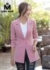 Áo Vest Khoác Blazer Nữ Phong Cách Hàn Quốc Mon Amie Màu Hồng B51.058