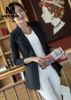 Áo Vest Khoác Blazer Nữ Phong Cách Hàn Quốc Mon Amie Màu Đen A50.002