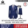 [NGÀY 8.10] Bộ Suit Nam Mon Amie Xanh Navy G84.006 - 80% Wool 140s