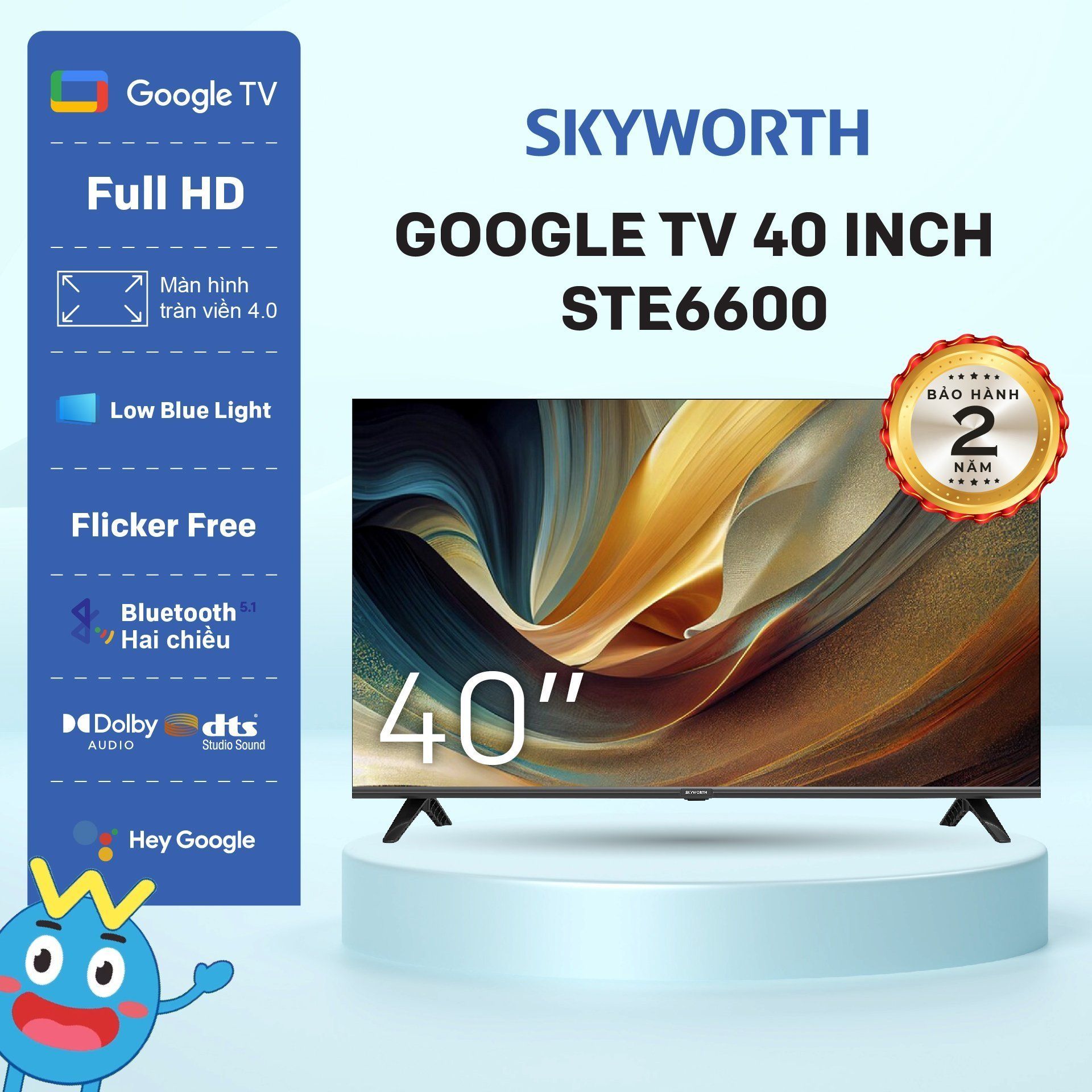  STE6600 | FHD 40” Google TV 