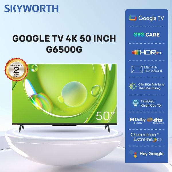  G6500G | 4K UHD 50” Google TV 