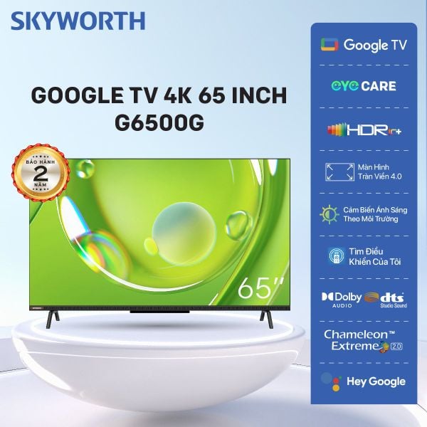  G6500G | 4K UHD 65” Google TV 