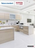  Hệ Tủ Bếp Nhật Bản Cao Cấp Lemure Màu LCV - Nhà Phố Biên Hòa 