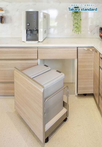 Hệ Tủ Bếp Nhật Bản Lemure Cao Cấp Chữ L  -  Nhà Phố Đồng Nai