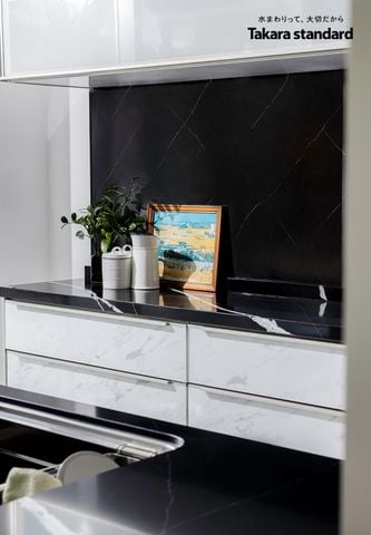 Hệ Tủ Bếp Nhật Bản Cao Cấp Lemure Chữ I Màu LJD - Biệt Thự phố Tây Hồ Tây, Hà Nội