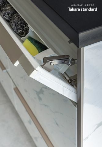Hệ Tủ Bếp Nhật Bản Cao Cấp Lemure Chữ I Màu LJD - Biệt Thự phố Tây Hồ Tây, Hà Nội