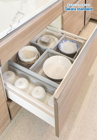 Hệ Tủ Bếp Nhật Bản Lemure Cao Cấp Chữ L  -  Nhà Phố Đồng Nai