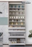  Hệ Tủ Bếp Nhật Bản Cao Cấp Lemure Chữ I Màu LJD - Biệt Thự phố Tây Hồ Tây, Hà Nội 