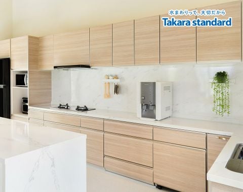 Hệ Tủ Bếp Nhật Bản Lemure Cao Cấp Chữ L  -  Nhà Phố Đồng Nai