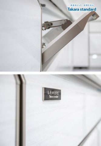 Hệ Tủ Bếp Lemure Cao Cấp Màu LXW - Biệt Thự Quận Tân Bình