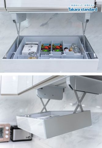 Hệ Tủ Bếp Lemure Cao Cấp Màu LXW - Biệt Thự Quận Tân Bình