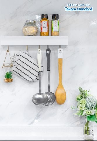 Hệ Tủ Bếp Lemure Cao Cấp Màu LXW - Biệt Thự Quận Tân Bình