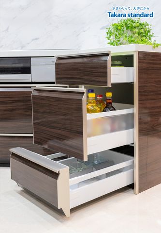 Hệ Tủ Bếp Lemure Hình Chữ U Màu LXB - Nhà phố Q. Bình Thạnh