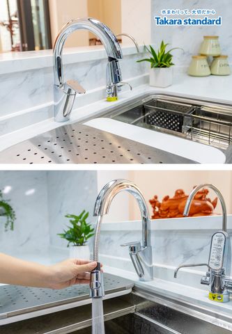 Hệ Tủ Bếp Lemure Hình Chữ U Màu LXB - Nhà phố Q. Bình Thạnh